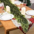 thumbnail image 2 of 2025 Artificial Cypress Leaf Vine Wreath - Christmas Decor, 2 of 8