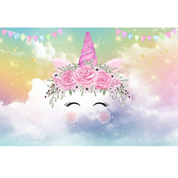 Butterfly ss Flowers Birthday Party ration Backdrop Baby Shower Hanging Flag Photographic Backgrounds For Photo Studio