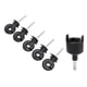 thumbnail image 2 of Aislador autorroscante, 50 piezas Aislador de cerca eléctrica Poste de anillo de cerca Aislador de poste de madera Aisladores de anillo atornillados de cerca eléctrica Construcción robusta, 2 of 8