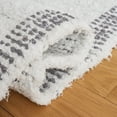 thumbnail image 5 of SAFAVIEH Casablanca Sharyl Diamond Cotton Area Rug, Ivory/Grey, 8' x 10', 5 of 8