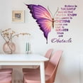 thumbnail image 3 of Large Inspirational Butterfly Wall Decals Stickers, Peel and Stick Vinyl Wall Art Decals Decor, 3 of 7