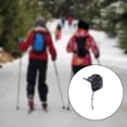 thumbnail image 4 of Sombrero de pato Macarena impermeable con orejeras para esquiar negro, 4 of 8