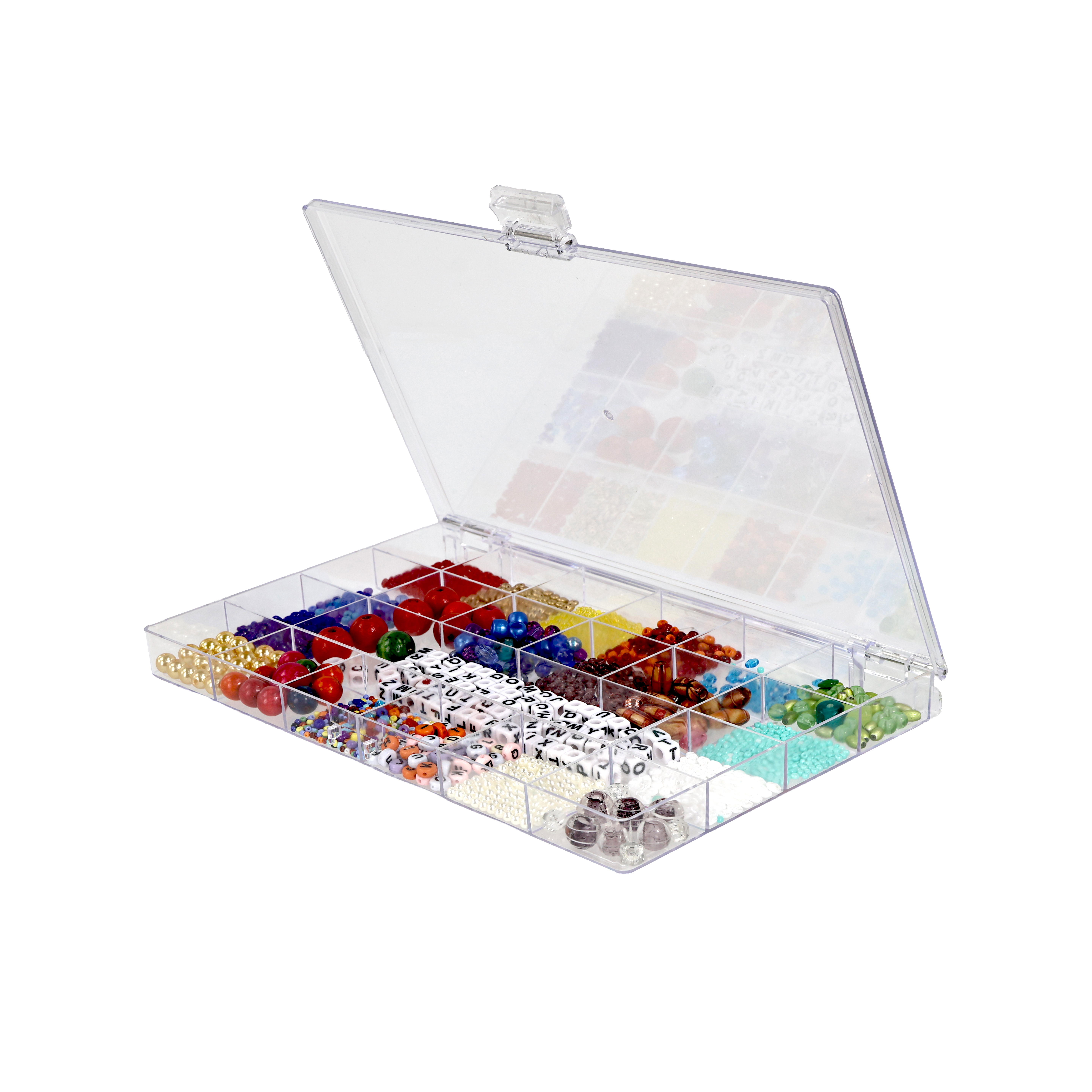 Everything Mary 21 Compartment Plastic Bead Storage Box photo 4
