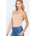 thumbnail image 2 of Women's Basic Round Neck T Shirt Bodysuit Tops Short Sleeve Jumpsuit For Match A Shorts Skirt Coat Suit Or Jeans, 2 of 7