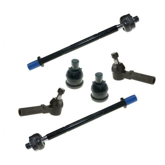 6 Pc Suspension Lower Ball Joints Outer Inner Tie Rod Ends Kit Fits select: 1996-2000 DODGE GRAND CARAVAN, 1996-2000 CHRYSLER TOWN & COUNTRY