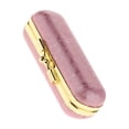 thumbnail image 4 of Yingyy PU Leather Lipstick Lip Gloss Case Storage side with high grade Box Light Holder Portable Pink Makeup, 4 of 6