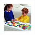thumbnail image 2 of Learning Resources Parquetry Blocks & 20 Pattern Cards, 53 Piece Set, Ages 4+, Multicolor, 10 L x 10 W in, 2 of 5