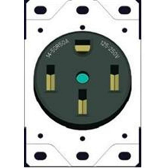 Morris Products 82526 Réceptacle à Chasse d'Eau 50A Noir