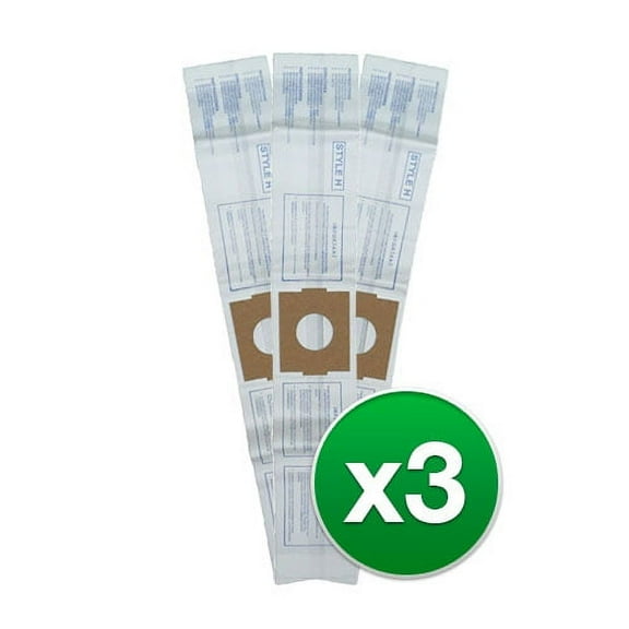 Eureka Canister Vacuum Bag Style H Fits Eureka 52323A-6 (Single pack)