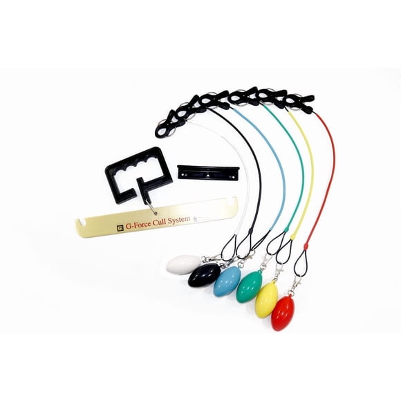 T-H Marine Fish Cull System GFC-CCSG2-DP G-Force Cull System; Use For Quicker Culling And More Fishing Time; With Removable Floats/Six Color-Coded Buoys/Color Coded Line/Balance Beam