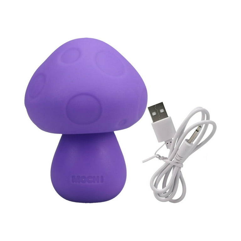 Doc Johnson Mochi Mushroom Vibe 10 Function Silicone Rechargeable Clitoral Vibrator, Purple - Walmart.com Doc Johnson Mochi Mushroom Vibe 10 Function Silicone Rechargeable Clitoral Vibrator, Purple - Walmart.com