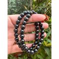 thumbnail image 2 of K-KED 8mm Shungite Beaded Handmade Delicate Jewelry Stress Relief Crystal Stretch Bracelet, 2 of 5