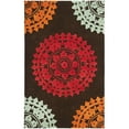 thumbnail image 5 of SAFAVIEH Soho SOH732A Handmade Brown / Multi Rug, 5 of 9