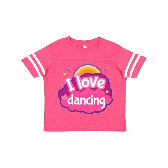 Inktastic I Love Dancing Dance Teacher Girls Toddler T-Shirt