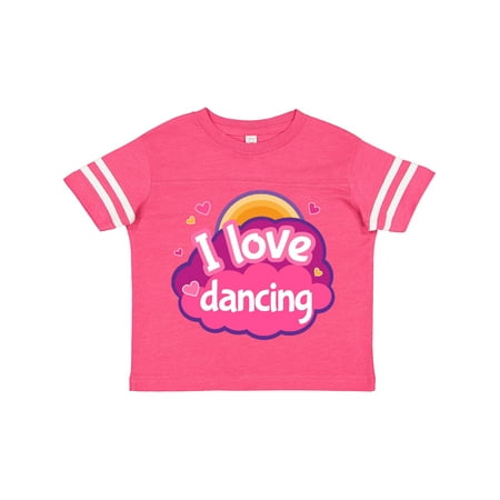 

Inktastic I Love Dancing Dance Teacher Gift Toddler Toddler Girl T-Shirt