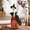 Halloween A, variant on Halloween Witch Pumpkin Goose Outfit for 23-Inch Porch Goose – Outdoor Yard and Garden Decoration Dress with Hat for Patio and Lawn