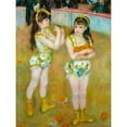 thumbnail image 3 of Renoir, Pierre-Auguste 12x14 Black Modern Framed Museum Art Print Titled - Acrobats at the Cirque Fernando 1879, 3 of 5