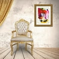 thumbnail image 3 of Fuchs, Jodi 11x14 Gold Ornate Wood Framed with Double Matting Museum Art Print Titled - Hana II, 3 of 4