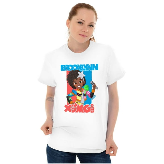XOMG POP Band Brooklynn Cartoon Fan Women Plus Size Graphic Tee Tees Brisco Brands 2X