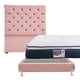 thumbnail image 1 of Colchón Matrimonial + Box Dante + Cabecera Capri Spring Air Dicasa Monaco, 1 of 8