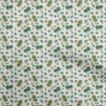 thumbnail image 1 of oneOone Cotton Poplin Green Fabric Travel Craft Projects Decor Fabric Printed By The Yard 56 Inch Wide, 1 of 4