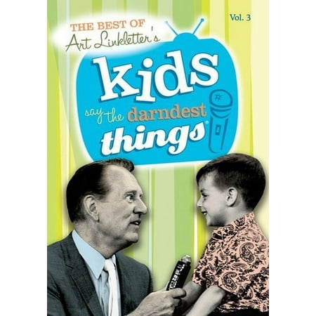 MOD-BEST OF KIDS SAY/DARNDEST THINGS VOL 3 (DVD/1952-69)NON-RETURNABLE (Best Kid Shows Of 2000s)