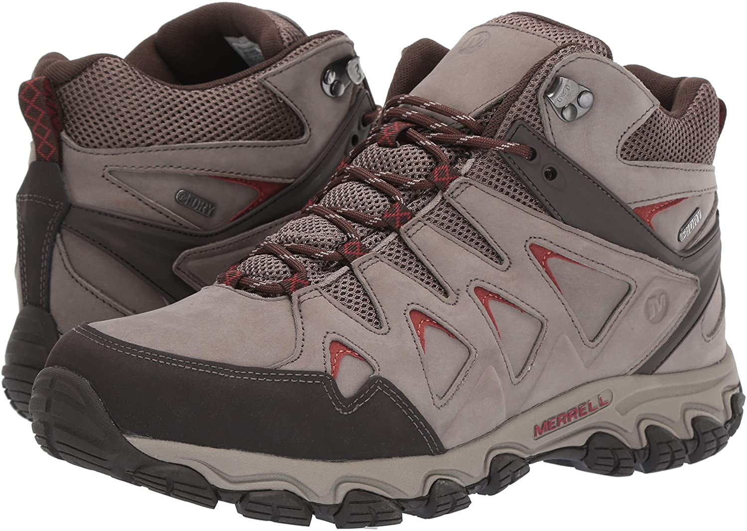Men s Merrell Pulsate 2 Mid Leather Waterproof Boot Walmart