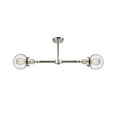 thumbnail image 4 of Innovations Lighting 209-PN-G204-6 Beacon 2 Light 23" Wide Linear Chandelier - Polished, 4 of 5