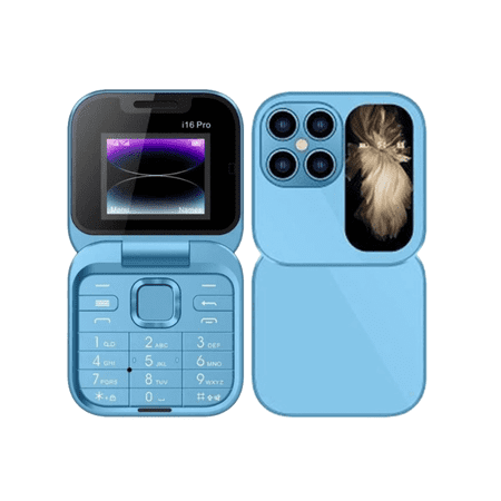 Taicans 2024 New Mini Flip Mobile Phone 2 SIM Card Small Display Foldable Cell Phone Unlocked Flip Phone 2G Flip Cell Phone For Seniors