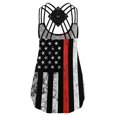 thumbnail image 1 of Camiseta Sin Mangas Para Mujer Camisetas Sin Mangas Con Dobladillo Trasero A La Moda Blusa Informal Con Cuello en U Camisetas Estampadas Odeerbi ODB164979, 1 of 4