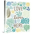 thumbnail image 1 of Global Gallery's 'Under Sea Treasures II Sea Glass' By Michael Mullan Stretched Canvas Wall Art, 1 of 4