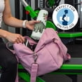 thumbnail image 5 of LightGreen Dinosaurs Floral Pattern Hot Yoga Mat Towel Non Slip for Hot Yoga - Quick-Drying Yoga Mat Cover with 4 Corner Pockets with Travel Bag - Hot Yoga Towel Non Slip 74"x26", 5 of 6