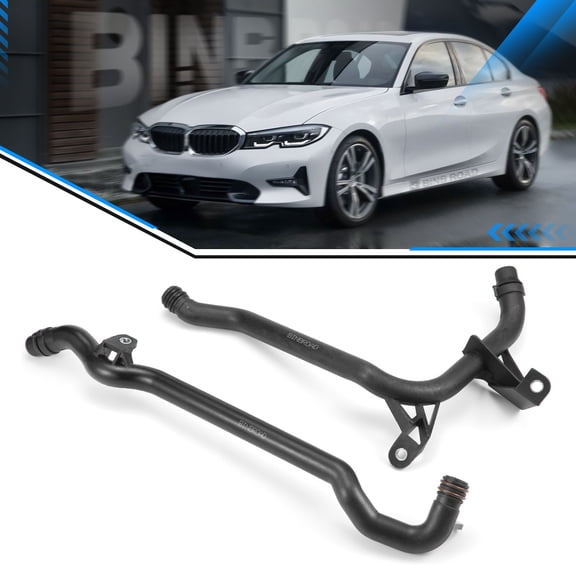 BINB ROAD 2Pcs Engine Heater Inlet Pipe and Water Coolant Pipe 11537502525   11531705210 Compatible with BMW 325i 328i 525i 528i Z3 Z4
