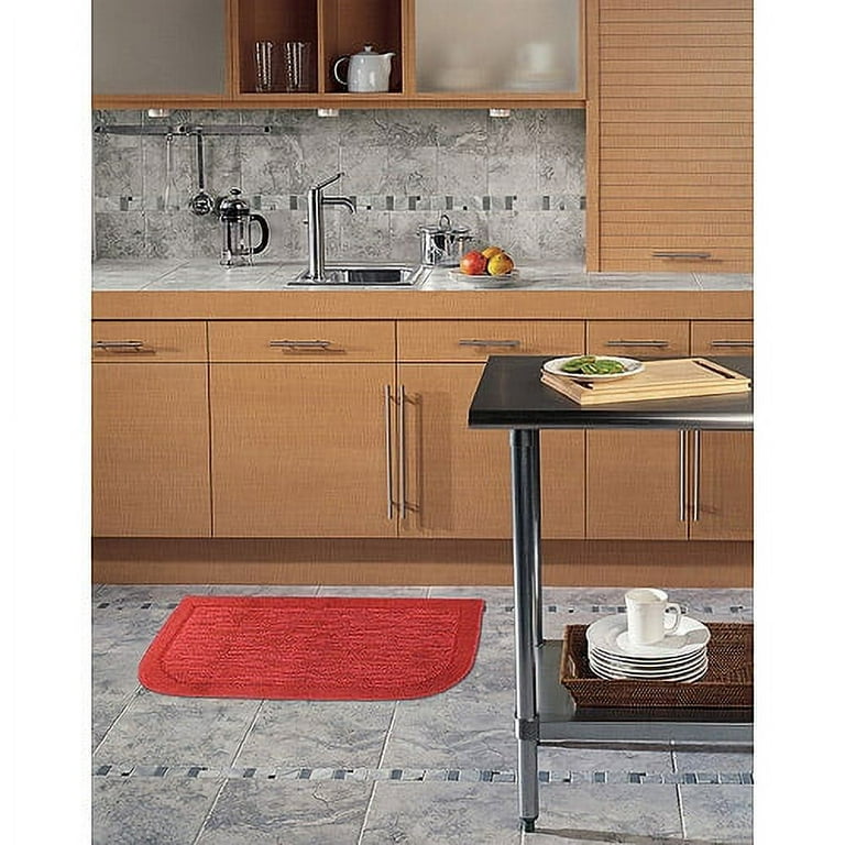 Home Dynamix 17 x 39 Trenton Solace Kitchen Mat Red