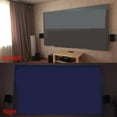 thumbnail image 2 of Projector Screen Anti-Light Curtain Portable Reflective Fabric Cloth 3D HD ,Wrinkle-Free, 2 of 6