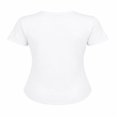 thumbnail image 2 of Playera Simply Basic para Mujer, Manga Corta Escote Redondo Blanco Talla EG, 2 of 4