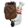 thumbnail image 4 of Resin Chef Figurine Toothpick Holder Funny Tabletop Sculpture Decorative Art for Home Cafe Restaurant Kitchen, 4 of 9