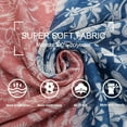 thumbnail image 2 of HSHDLDF Foulard Boho pour Femmes Légère Foulard Imprimée Florale Automne Hiver Mode Châle à Franges, 2 of 6