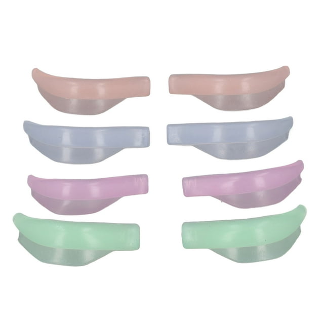 Varillas Para Permanente De Pestañas, Herramientas De Belleza De Maquillaje Lavables, 4 Tamaños, Rizador Permanente, Protectores De Elevación De Pestañas Para Individuos