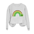thumbnail image 3 of Aofany St Patricks Day Sweatshirt Women Long Sleeve Crewneck Shamrock St. Patricks Shirts Tee Tops Cute Holiday Pullovers, 3 of 6