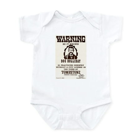 

CafePress - Doc Holliday Infant Bodysuit - Baby Light Bodysuit Size Newborn - 24 Months