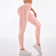 thumbnail image 5 of Celsior Compression Leggings for Women Tummy Shaping Pants Slim Move Cellulite Leggings Fitness Sport Pants Push Up Yoga Pants Breathable 3D Gym Leggings for Women No Curling Lift Pants Light Pink L, 5 of 7