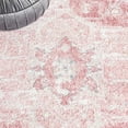 thumbnail image 6 of SAFAVIEH Layla Leah Oriental Area Rug, Ivory Grey/Pink, 6'7" x 6'7" Round, 6 of 8