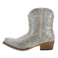 thumbnail image 3 of Roper Womens Shay Jewells Rhinestone Snip Toe Cowboy  Ankle Boots, 3 of 5