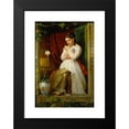 thumbnail image 2 of Manuel Ocaranza 13x18 Black Modern Framed Museum Art Print Titled - The Love of the Humming Bird (1869), 2 of 5
