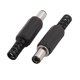 thumbnail image 2 of Conector de enchufe macho hembra de corriente continua con cubierta de plástico negro 2.1mm x 5.5mm 2 pares, 2 of 3
