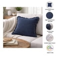 thumbnail image 4 of Expobazaar Linen Throw Pillow, 4 of 4