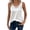 White, variant on Women Satin Cami Tank Top V Neck Sleeveless Solid Casual Elegant Vacation Beach Loose Tank Tops, Black XXL