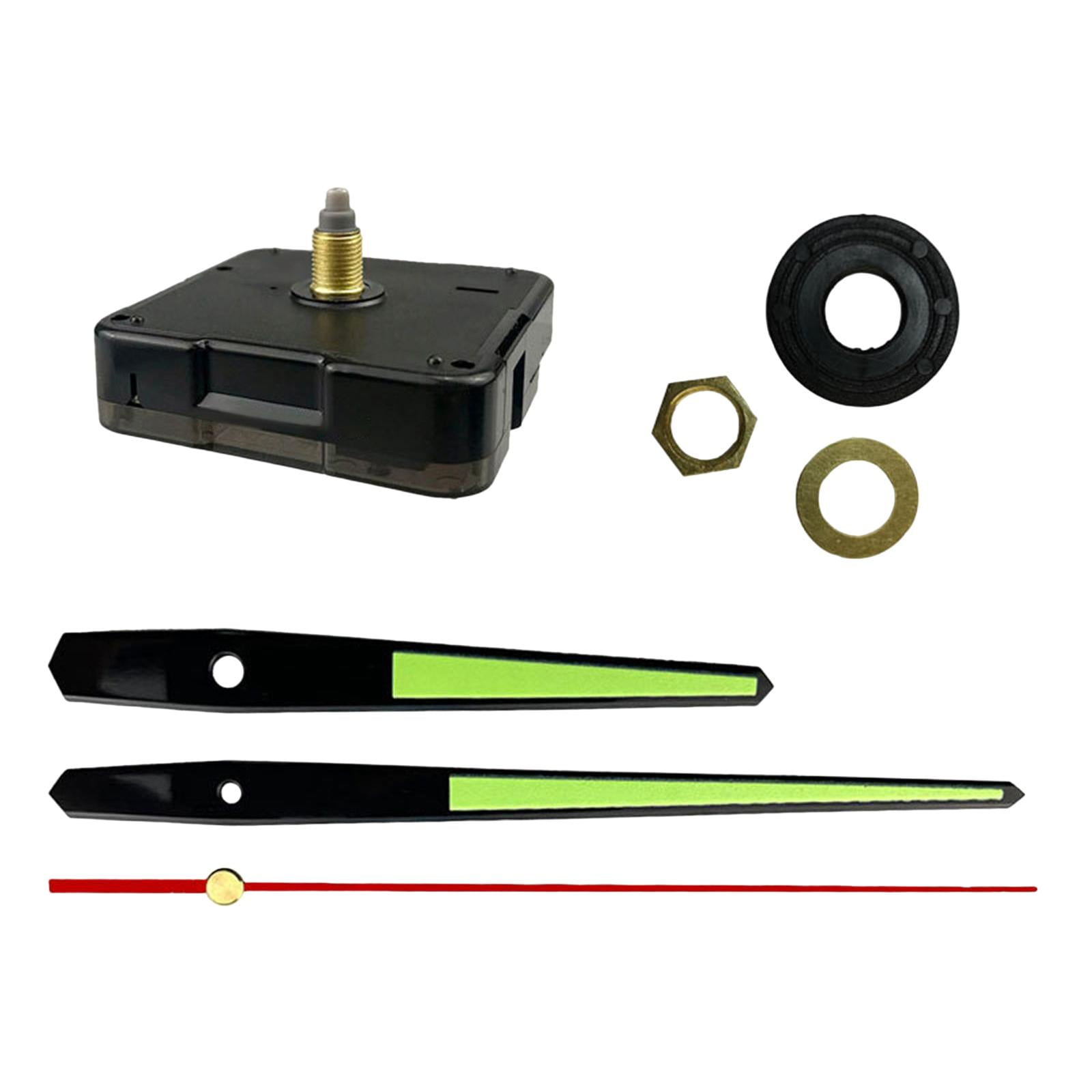 DIY Wall Clock Clockwork Hands Set Quiet 8mm Thread for Craft Clocks