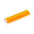 thumbnail image 3 of Organizador de señuelos de pesca con mosca compacto y resistente de silicona con 11 ranuras para ahorrar espacio. Naranja, 3 of 9